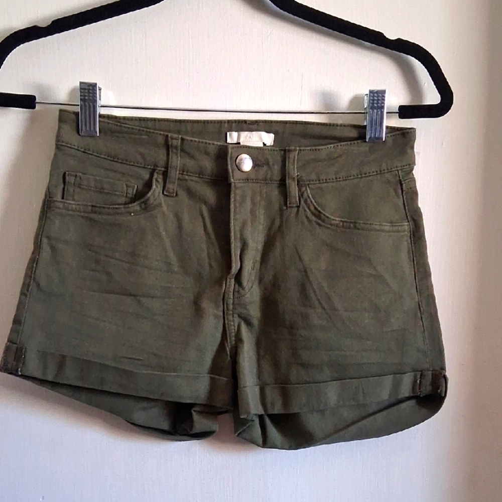 H&M Army Green Shorts
